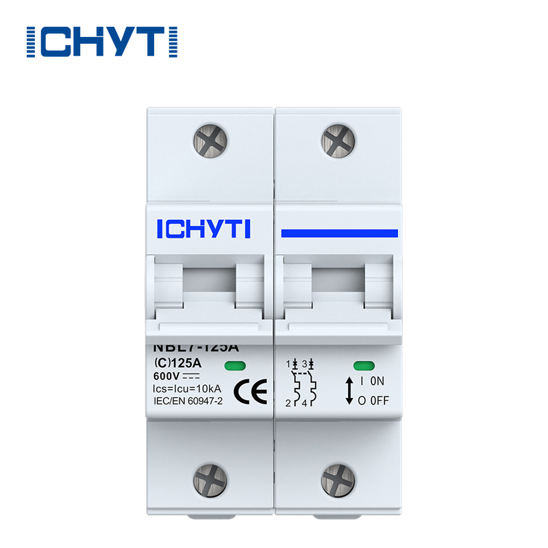 Polaritesiz 125A DC MCB